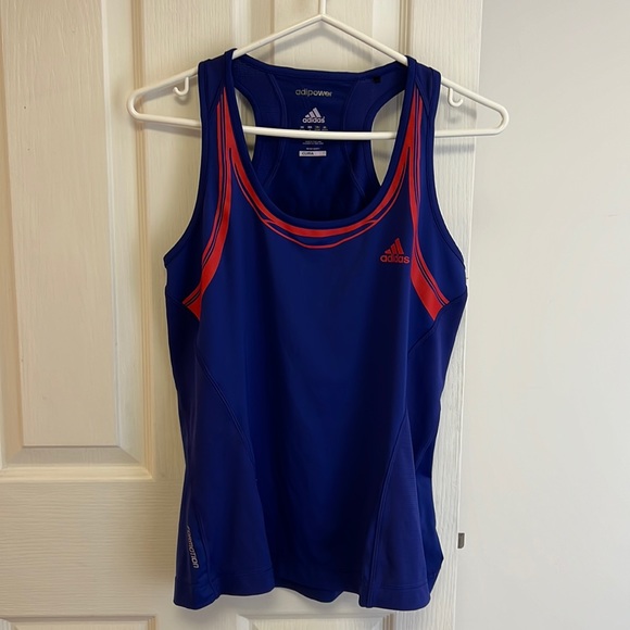 Adidas Blue Tank Top - Picture 1 of 8